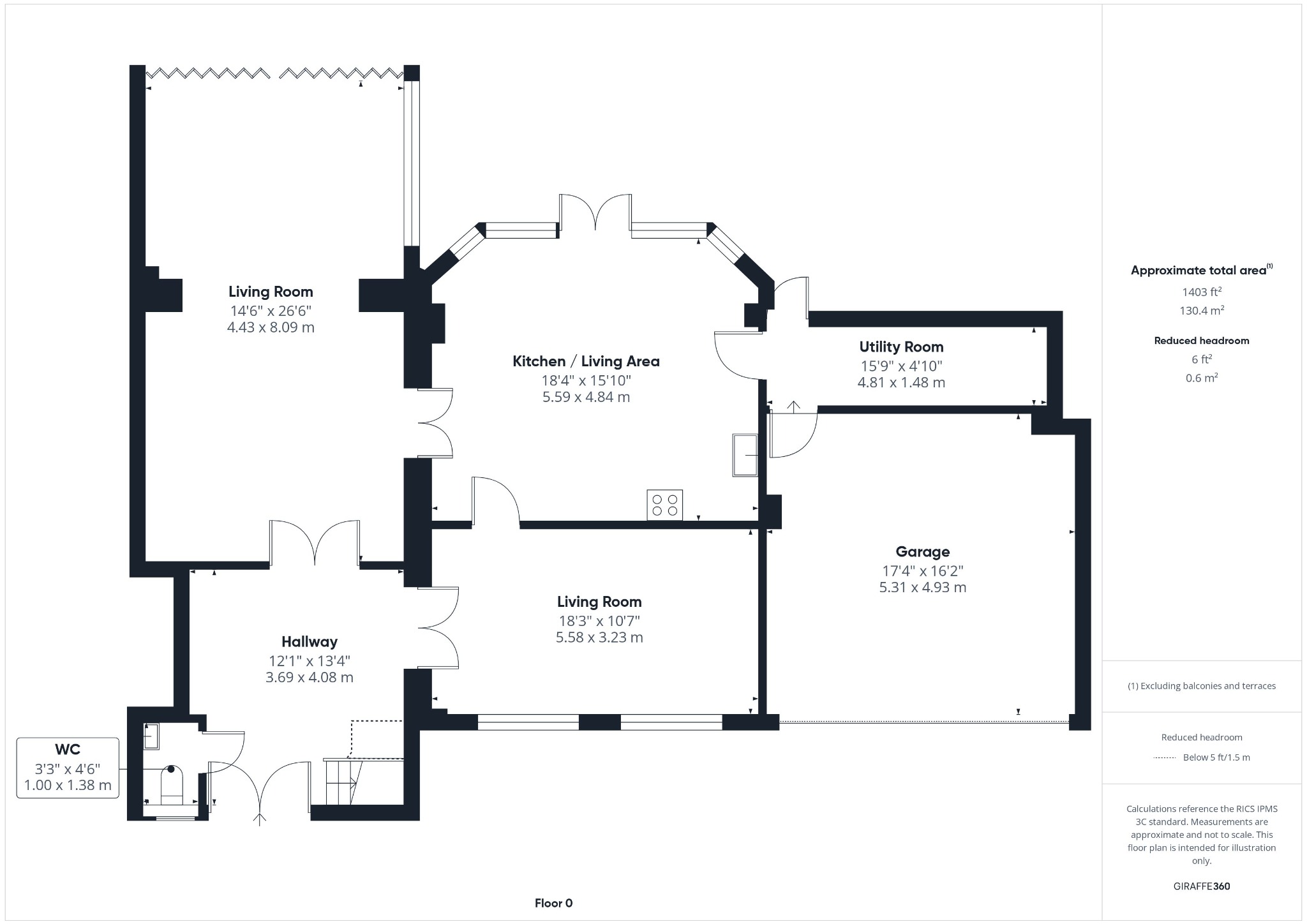 16A, Orchard Road, Bromley floorplan