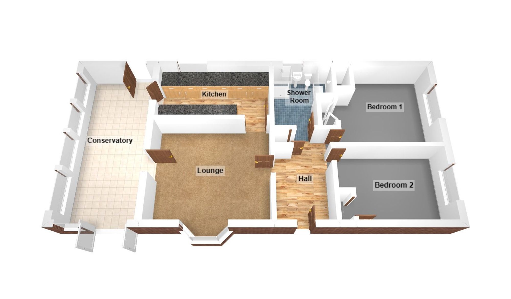 32 Maes Talcen, Bridgend floorplan