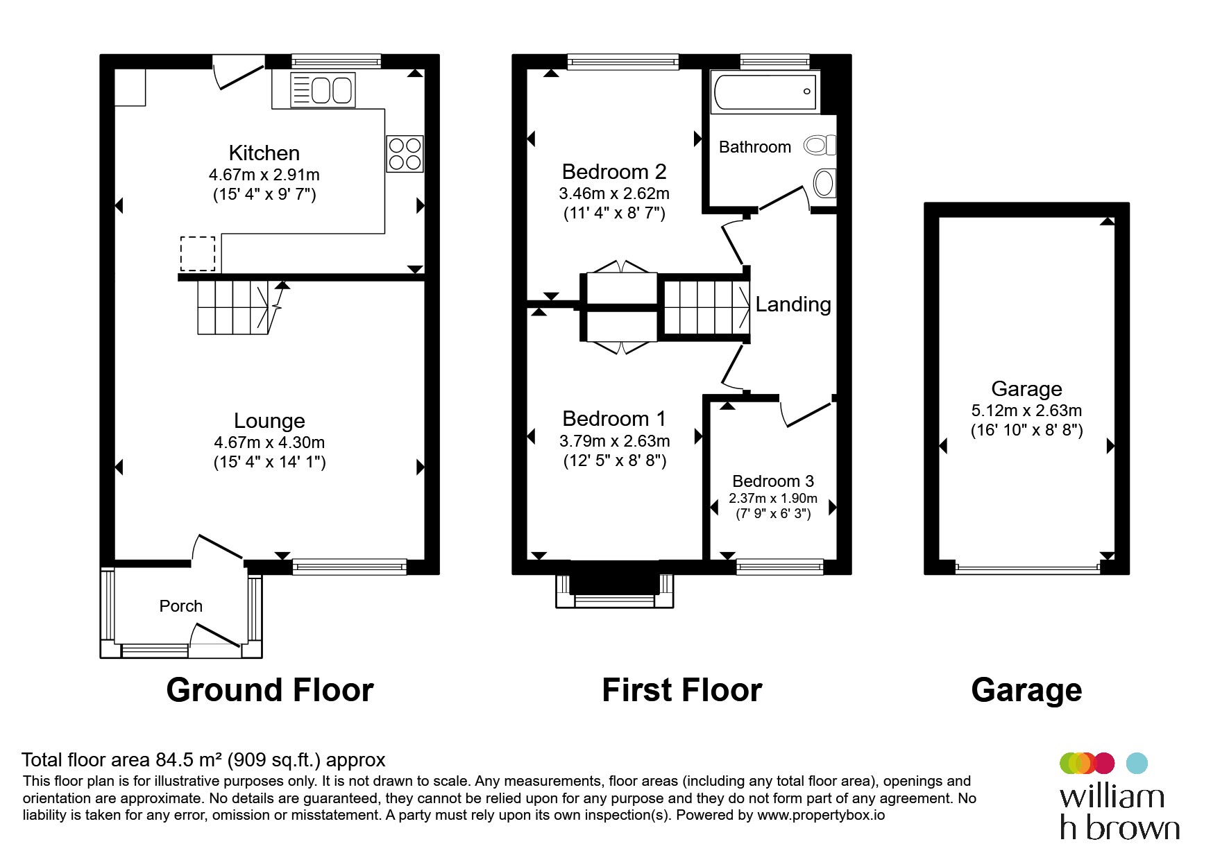 39, Catmere Herne, NORWICH floorplan