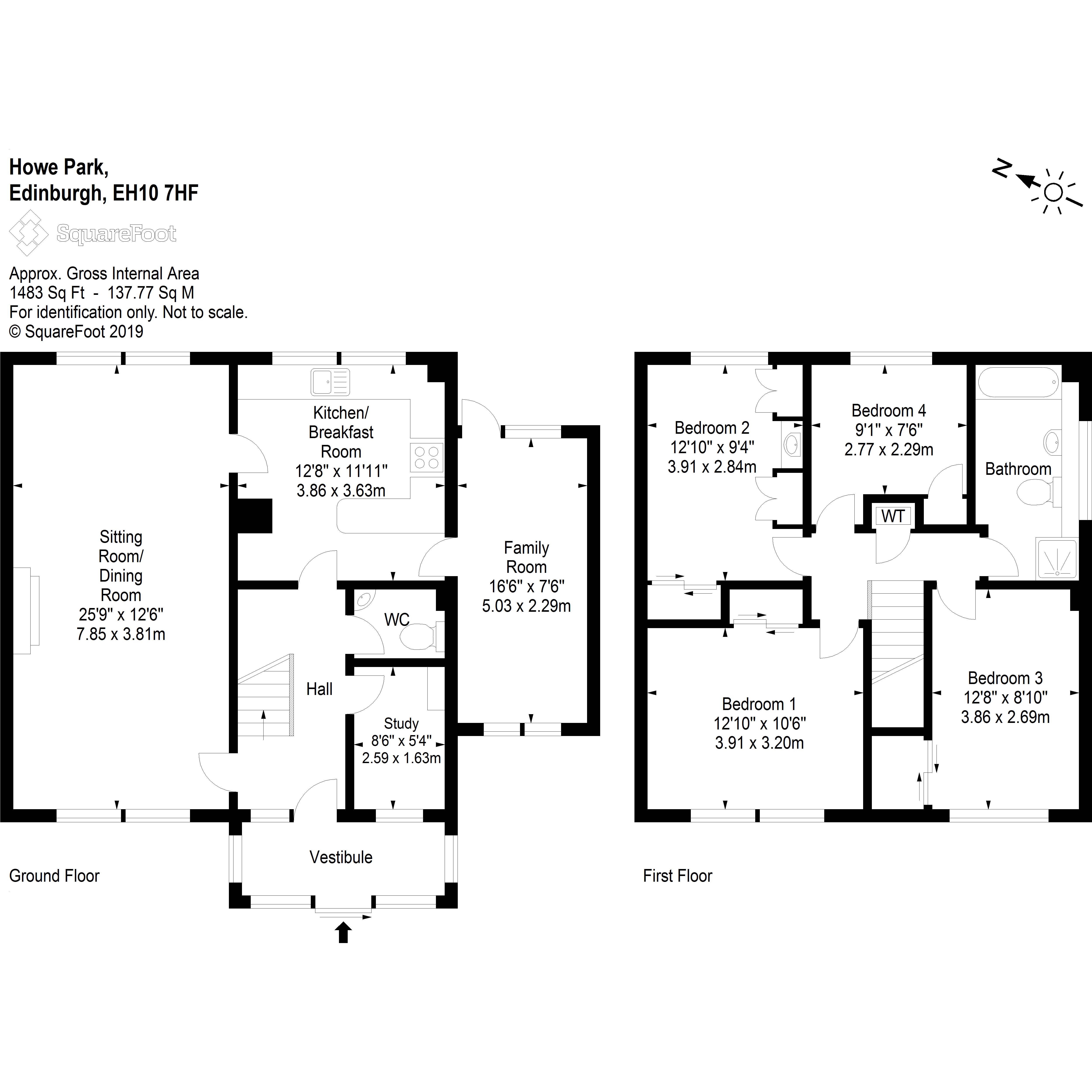 4 Bedrooms Link-detached house for sale in 1 Howe Park, Fairmilehead EH10