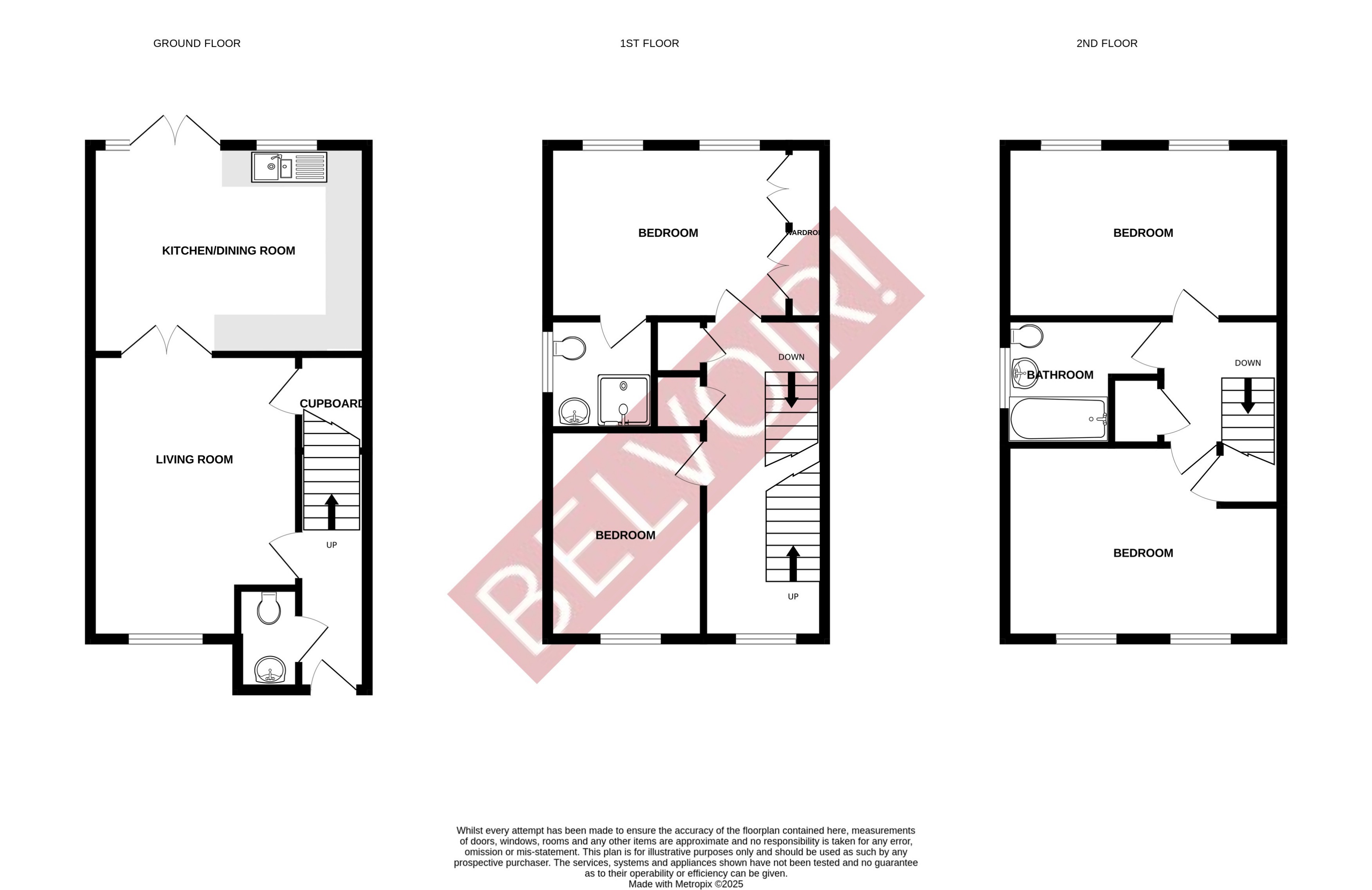 117, Mendip Way, Stevenage floorplan
