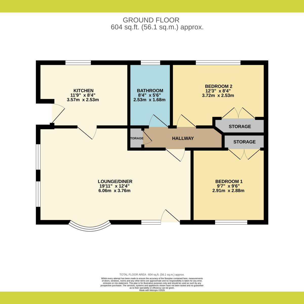 12, Hockley Park, Hockley floorplan