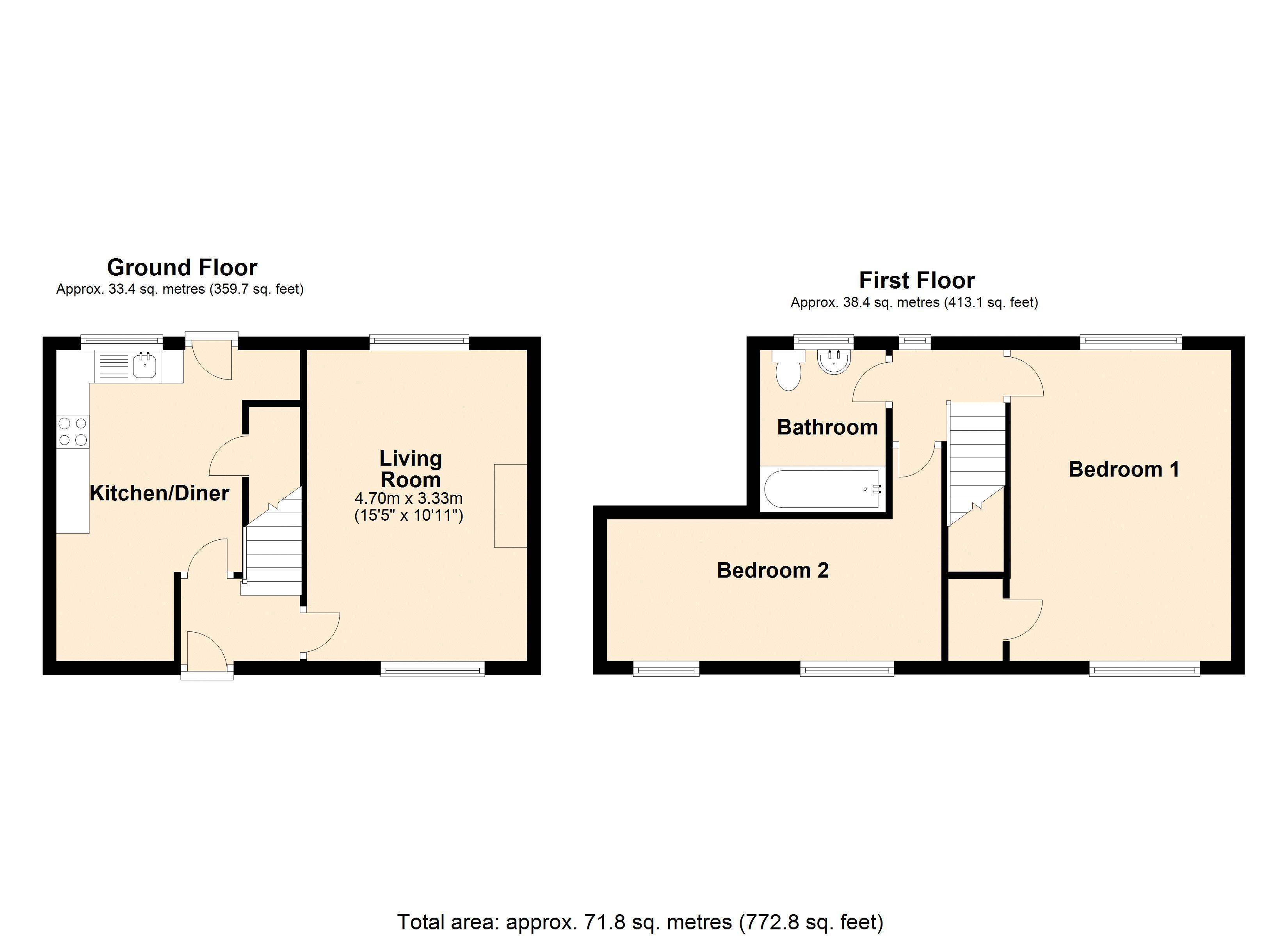 7, Northumberland Avenue, Stamford floorplan