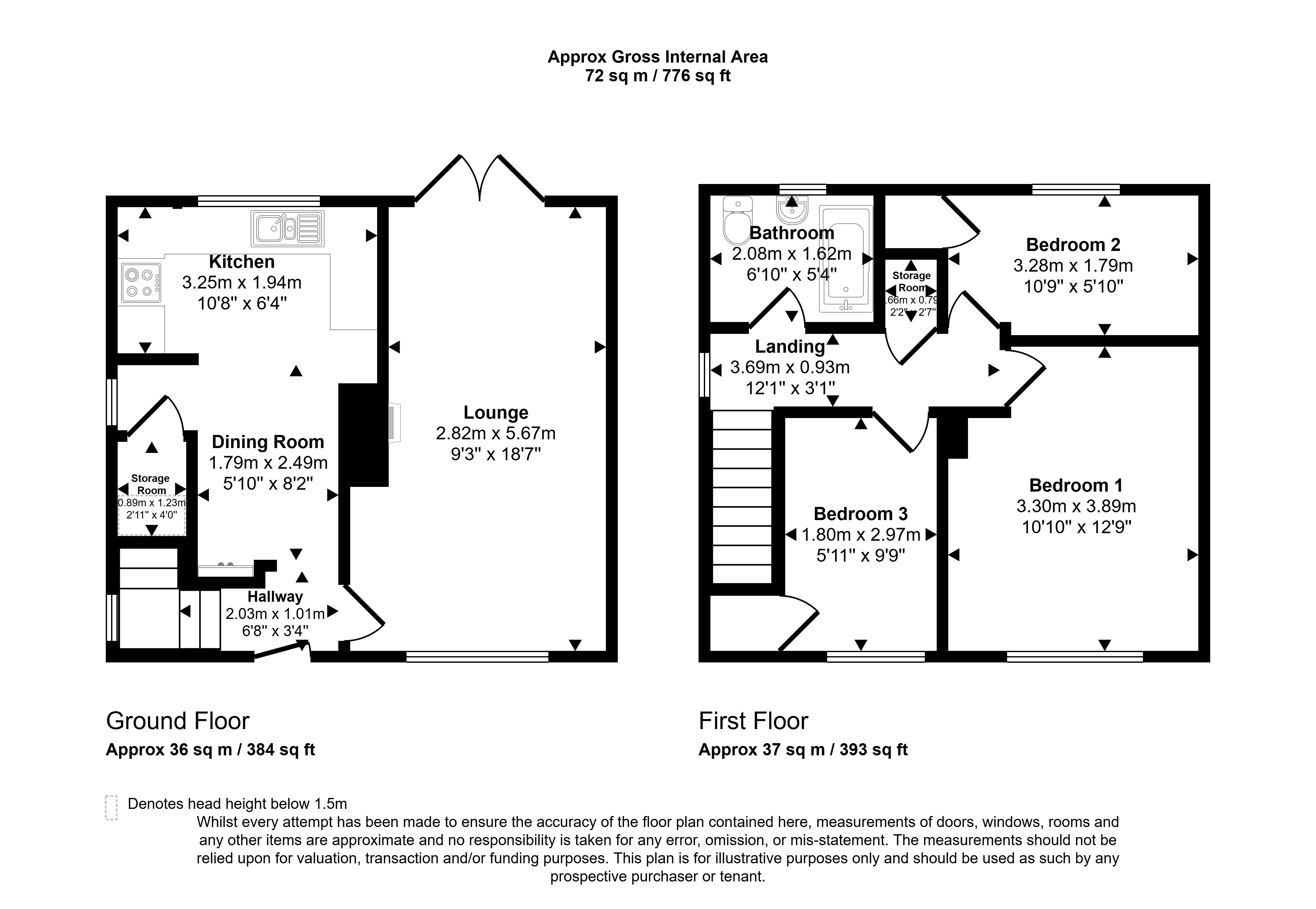5 Bombay Road, 5 Bombay Road, Wigan floorplan