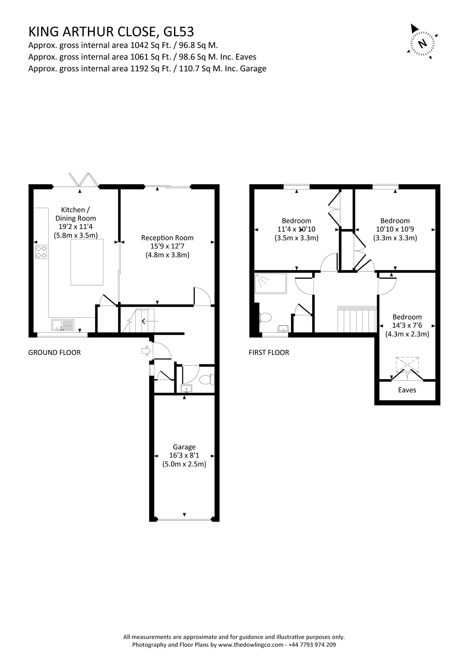 King Arthur Close, Cheltenham floorplan