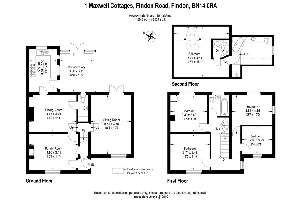 5 Bedrooms Semi-detached house for sale in Maxwell Cottage, Findon Road, West Sussex BN14