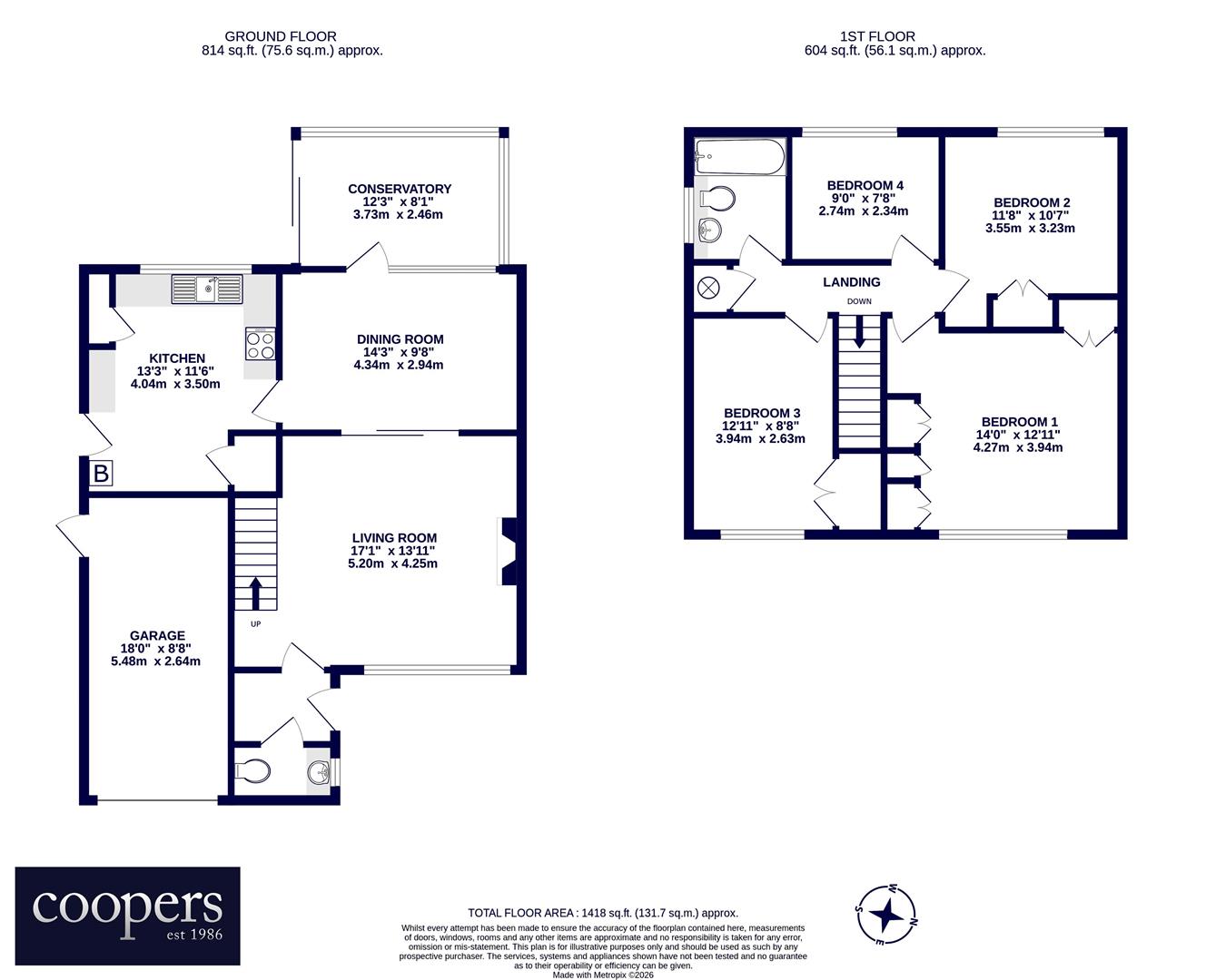 26, Cedars Drive, Hillingdon floorplan