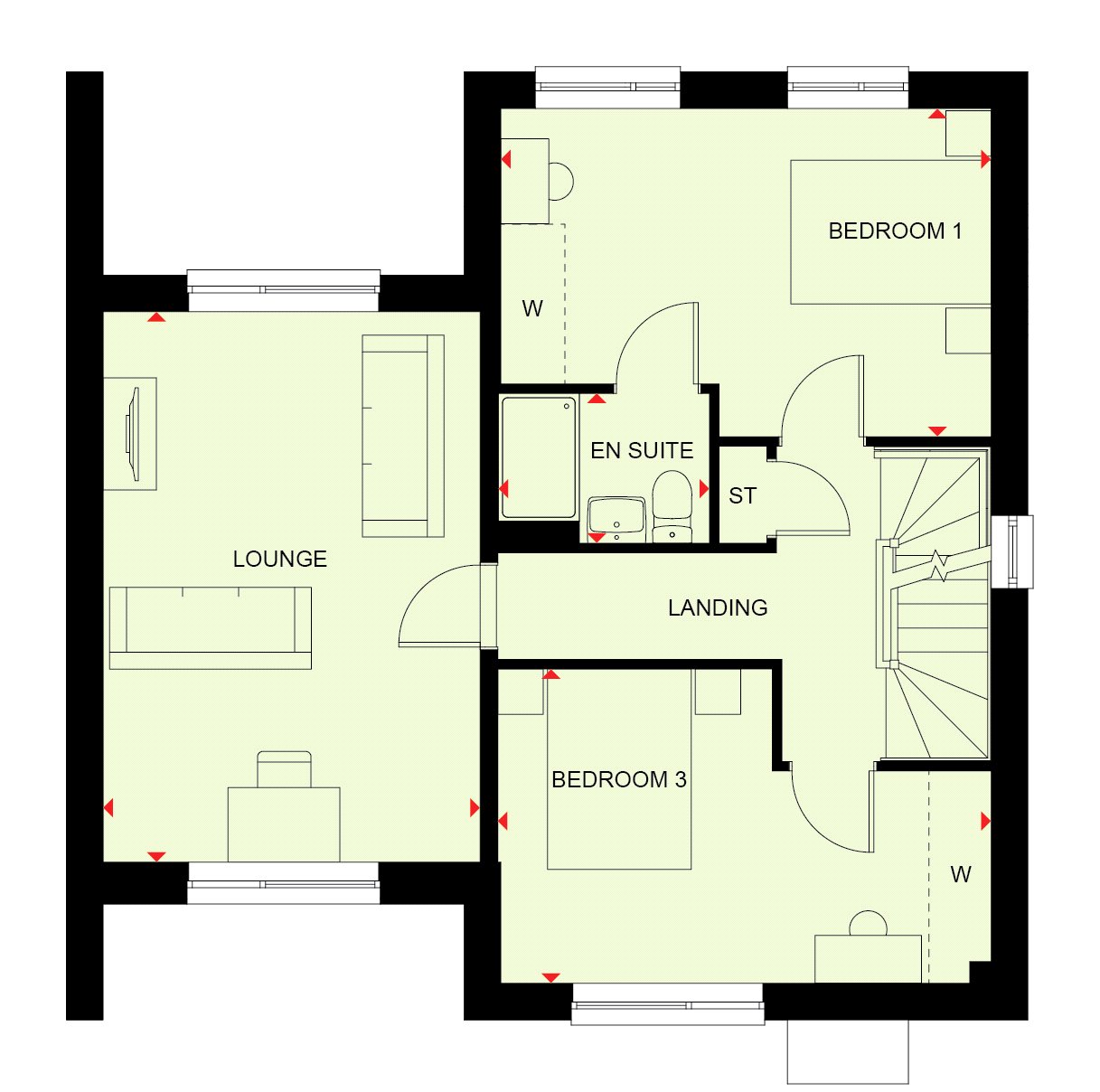 Plot 241 Newman, Franklin Gardens,, Cambridge Road, Cambridge floorplan