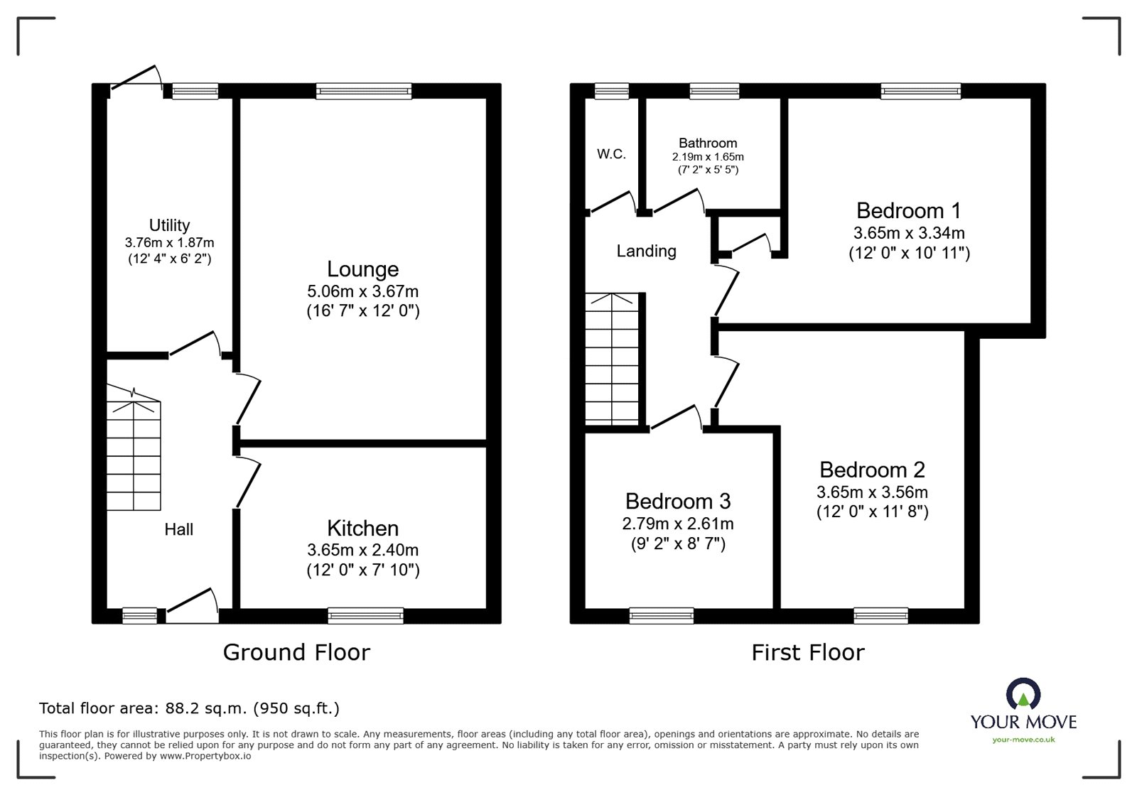 6, Lanark Gardens, South Yorkshire floorplan