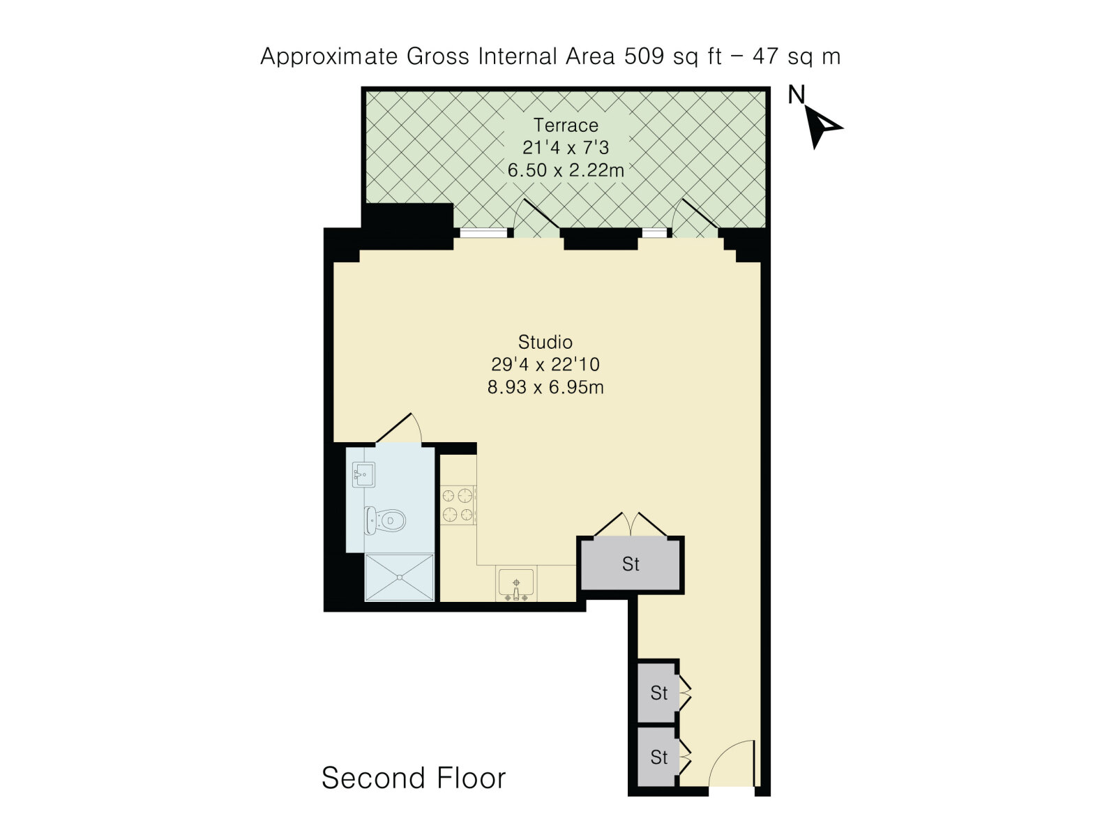Flat 72,, Queens Wharf, 2 Crisp Road floorplan