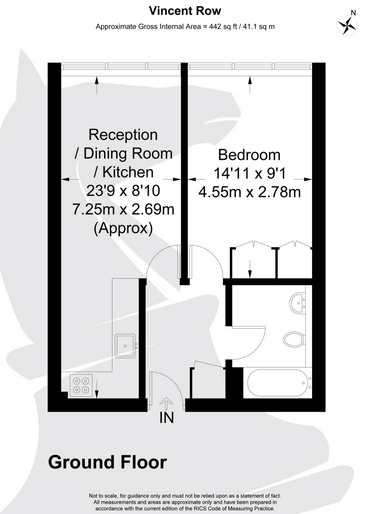 1 Bedrooms Flat to rent in Durnsford Road, Wimbledon SW19