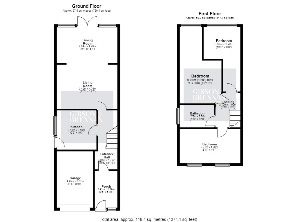 134 Branksome Avenue, Stanford-le-hope, Essex floorplan