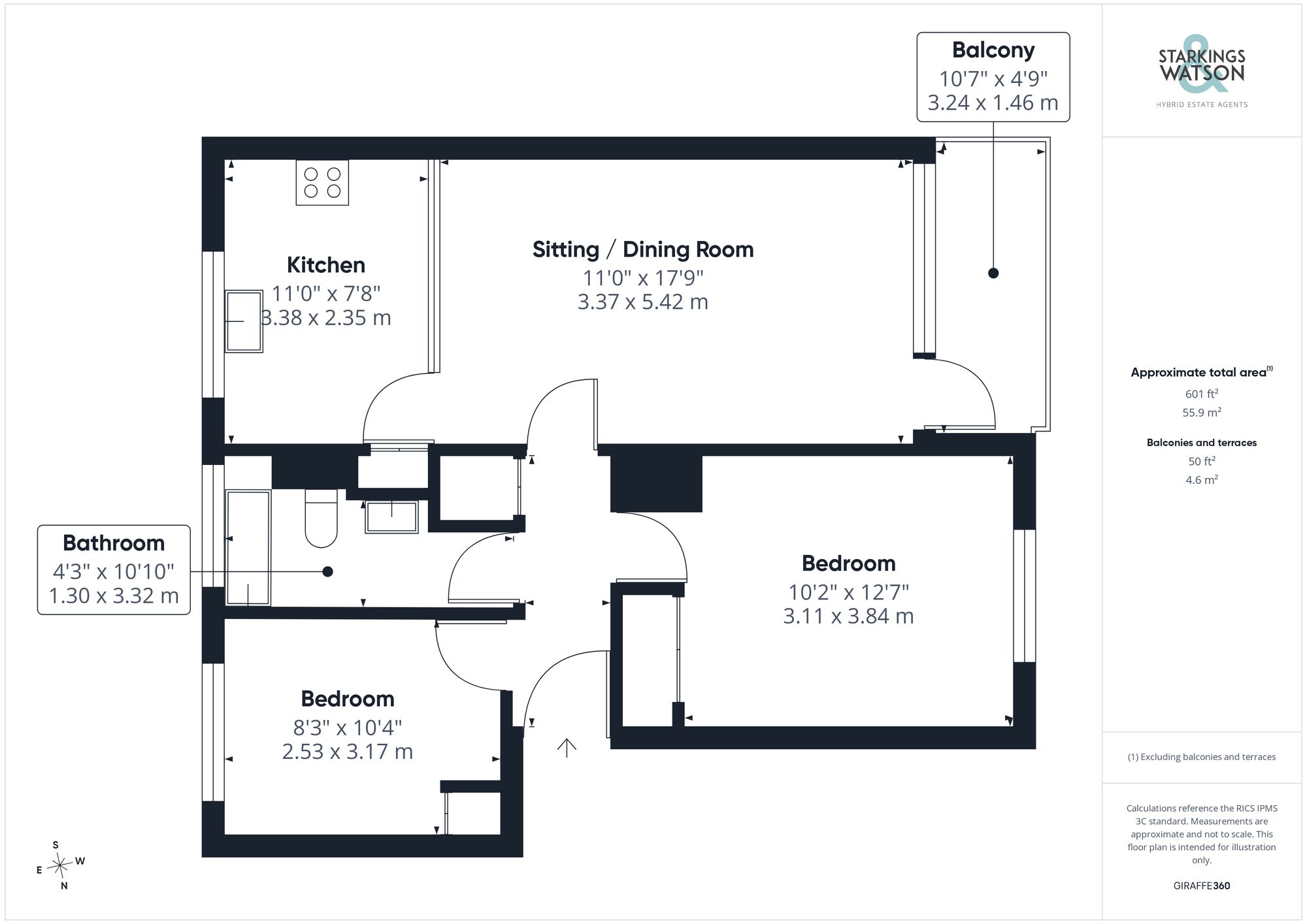 107 Douro Place, Norwich floorplan