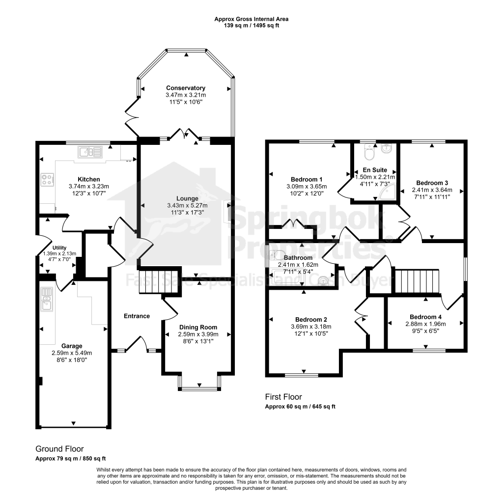 15, Windgate Fold, Preston floorplan