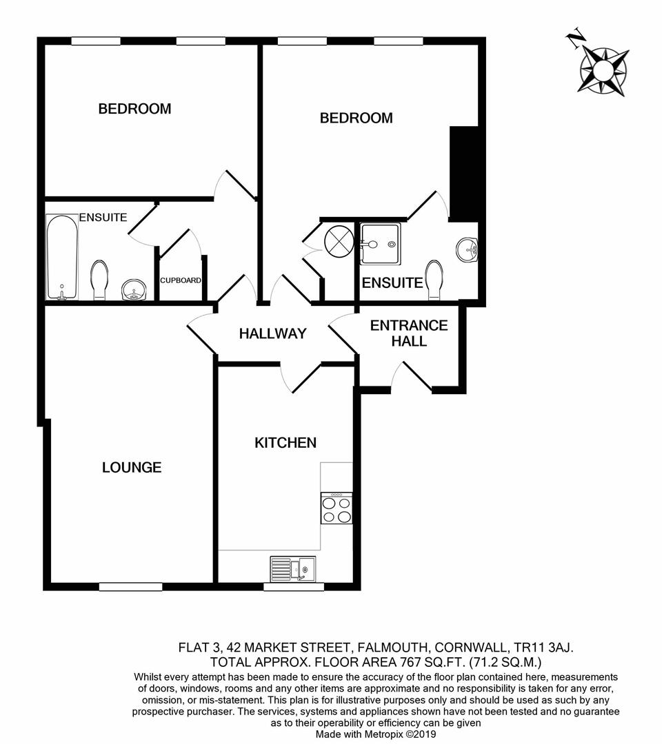Market Street, Cornwall floorplan