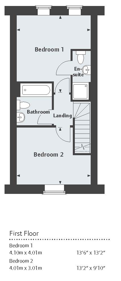 2 bedroom terraced house for sale in Victory Fields, Upper 