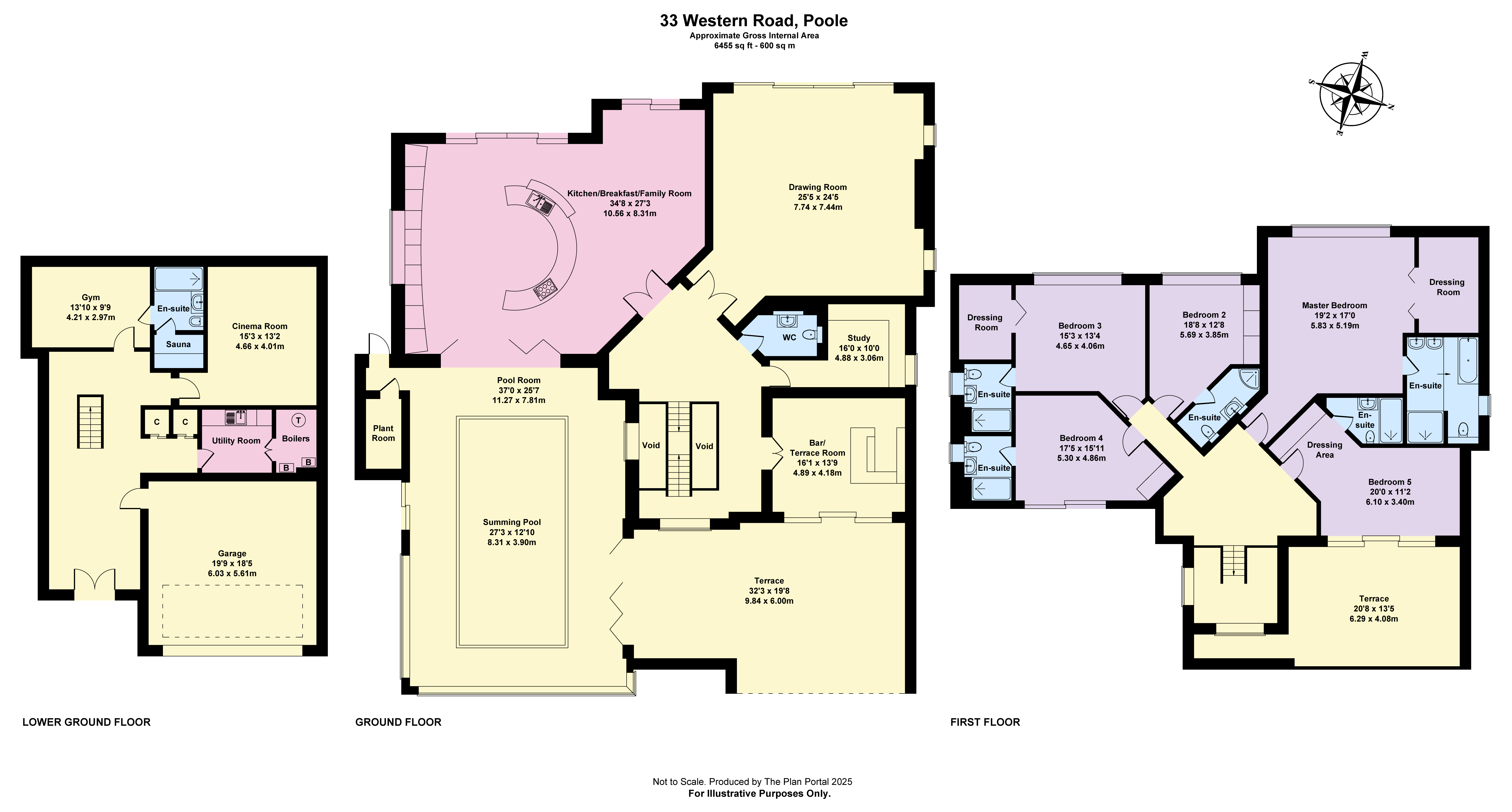 33, Western Road, Poole floorplan
