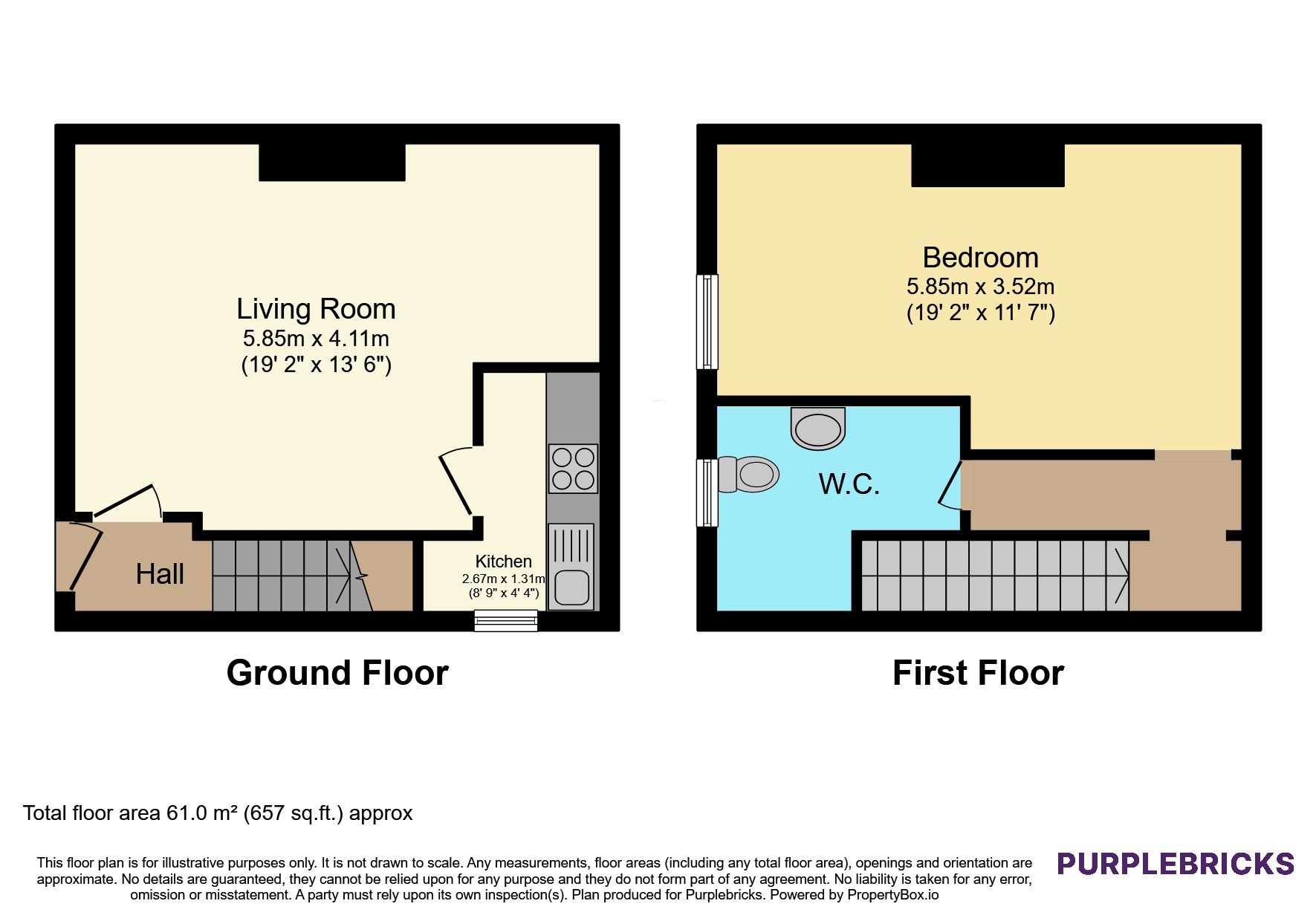 Cutler Heights Lane, Bradford floorplan