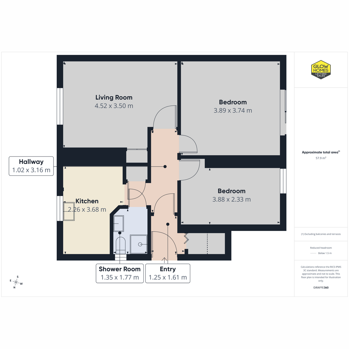 42, Ninians Terrace, Kilwinning floorplan