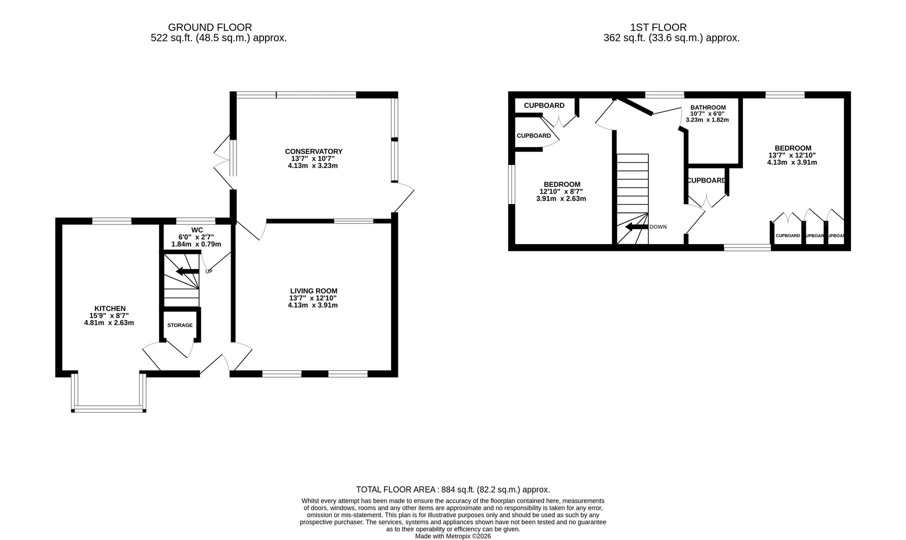 Stone Cottage, Stonestile Lane, Hastings floorplan