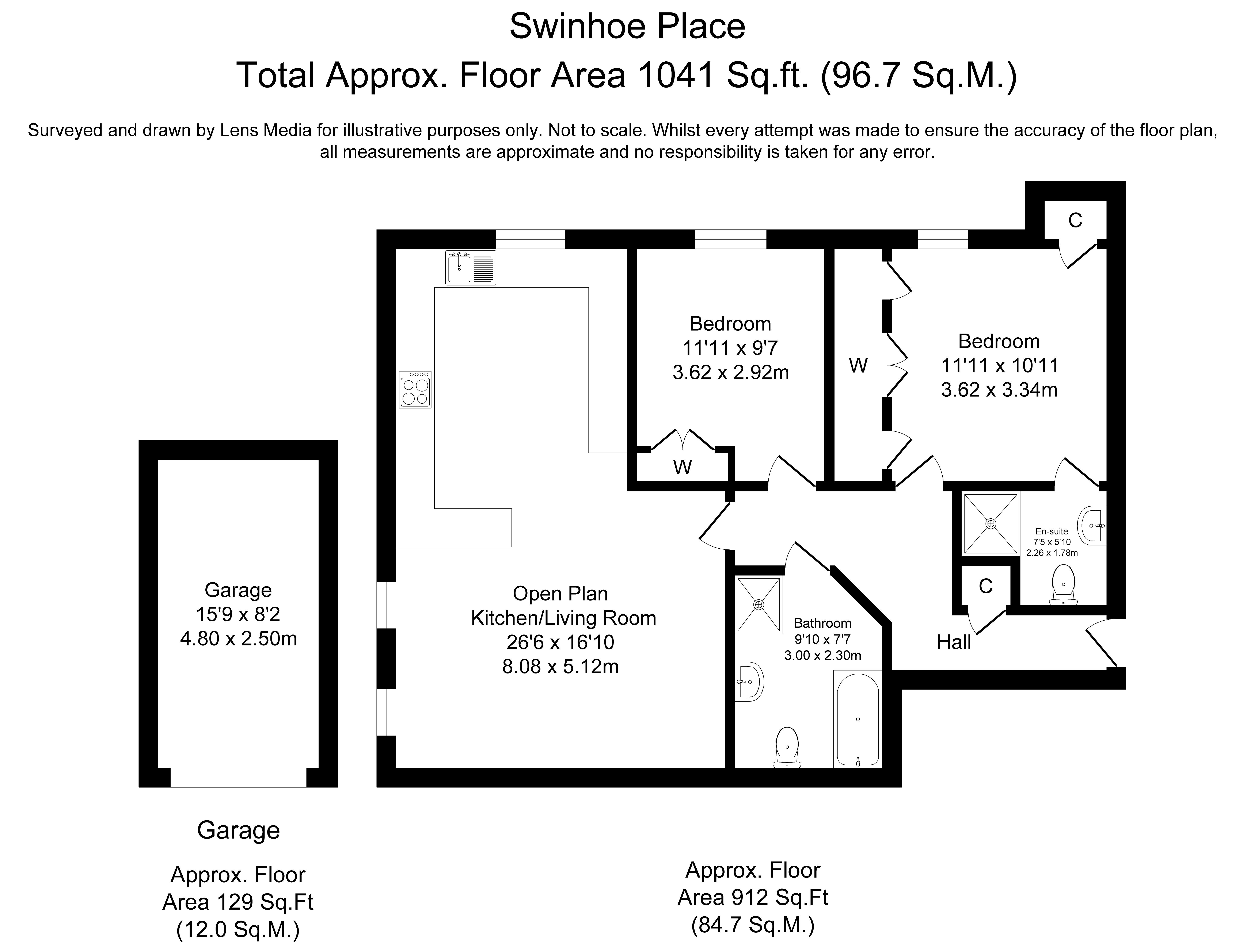 6 Swinhoe Place, culcheth, Warrington floorplan