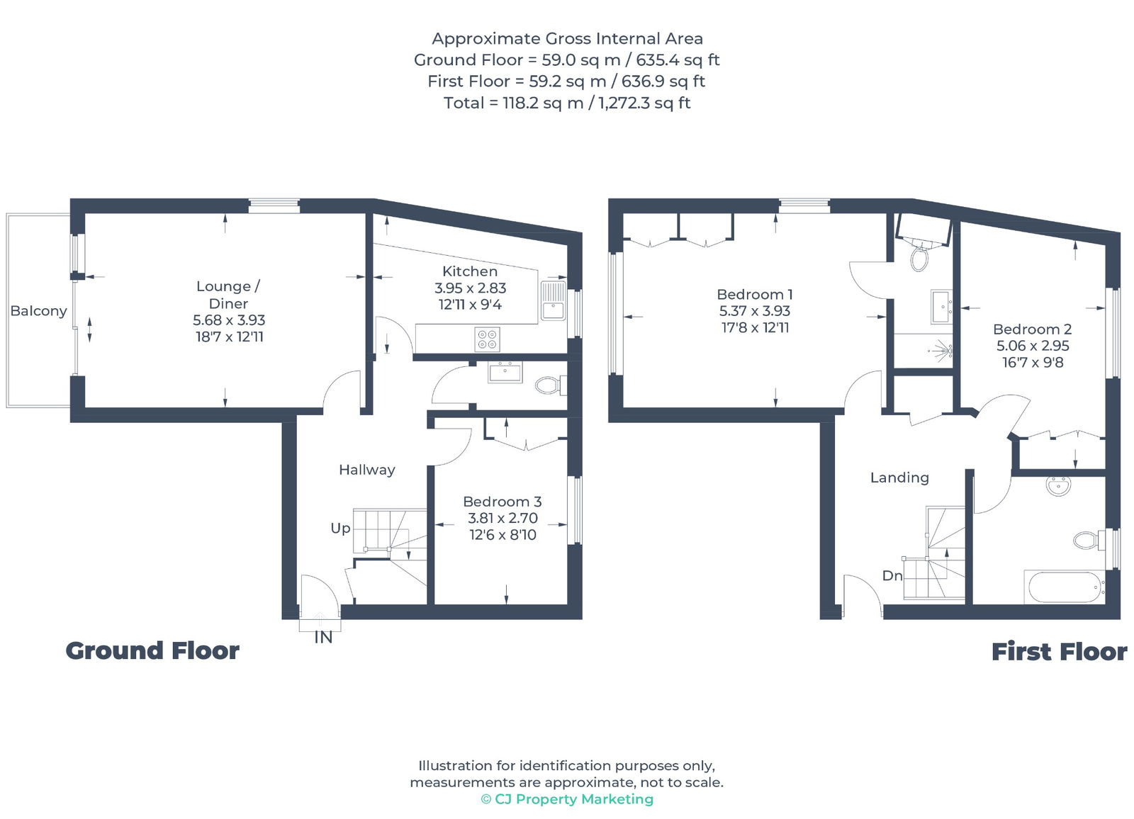 46, Penn Place, Rickmansworth floorplan