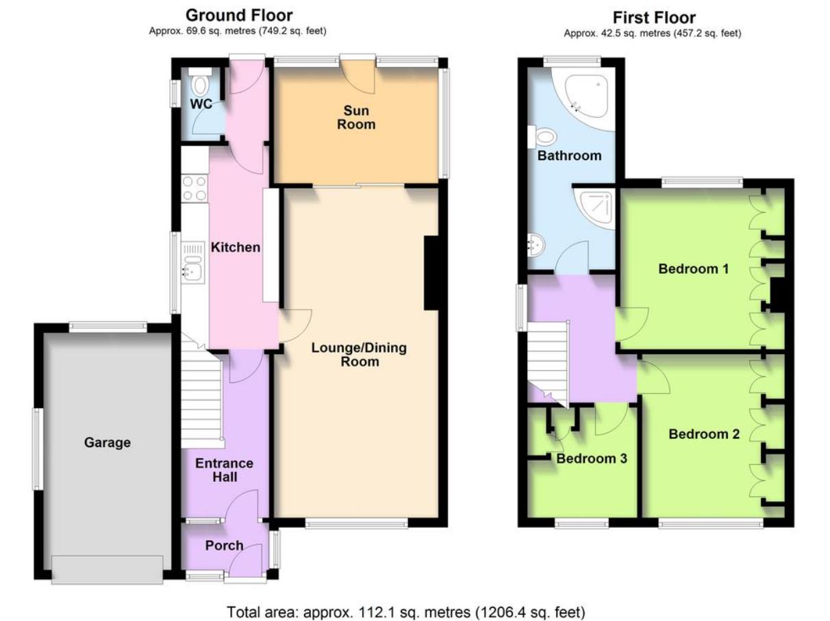74, Bushfield Road, Scunthorpe floorplan