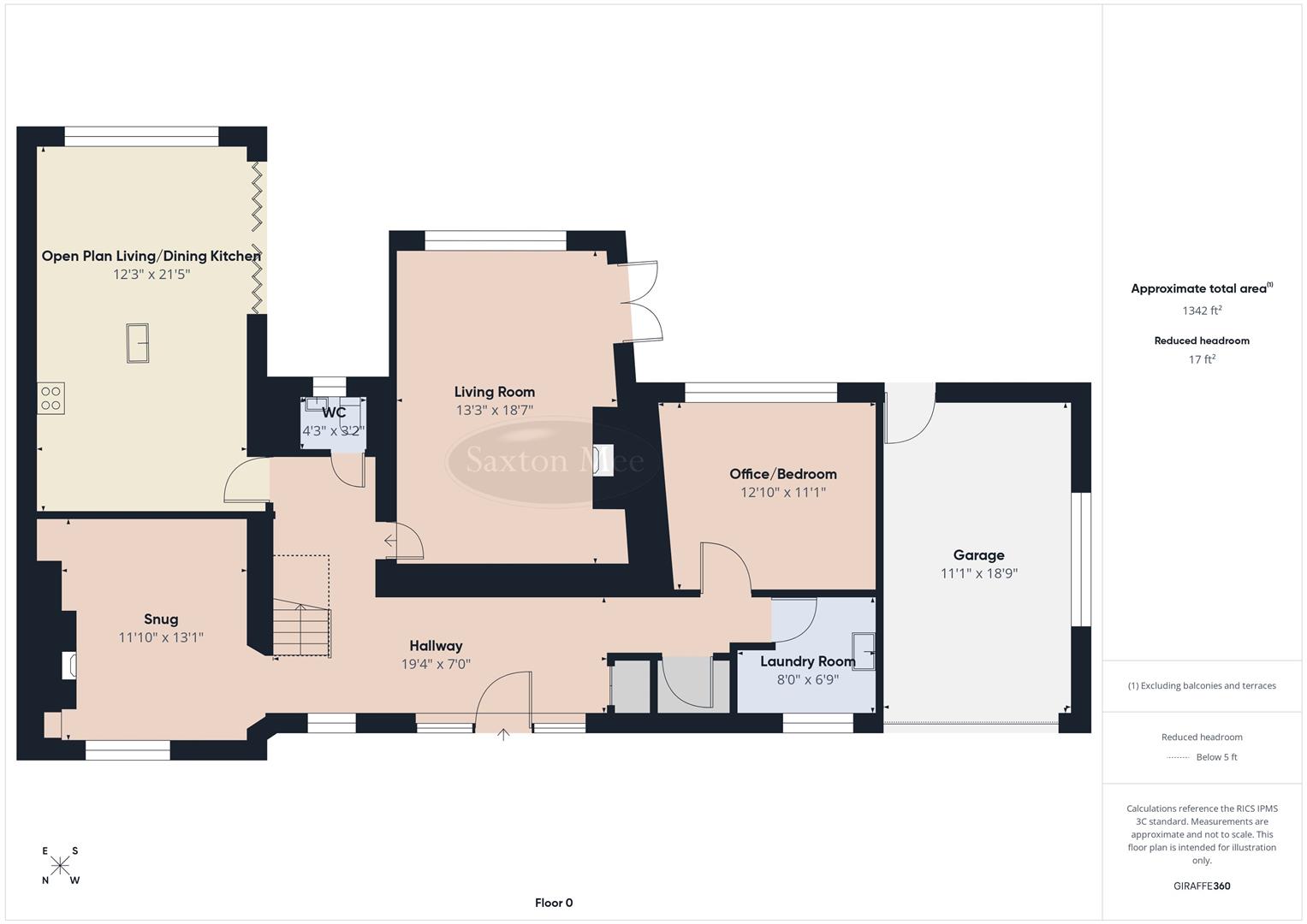 Manor Cottage, 32, Main Road, Chesterfield floorplan