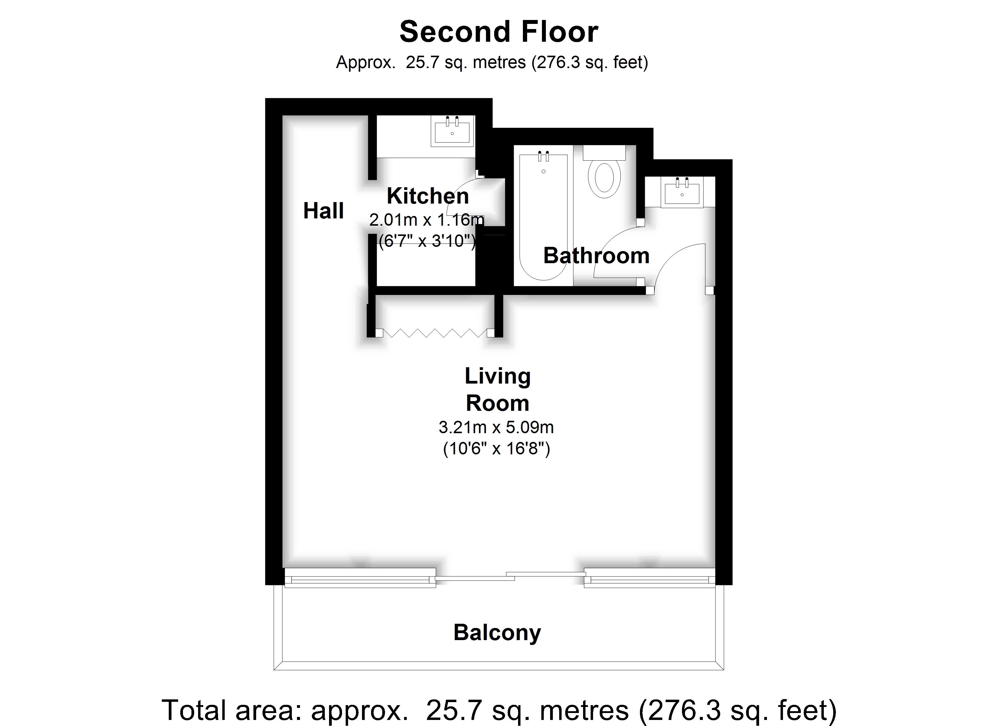 0 Bedrooms Studio to rent in Barbican, London EC2Y