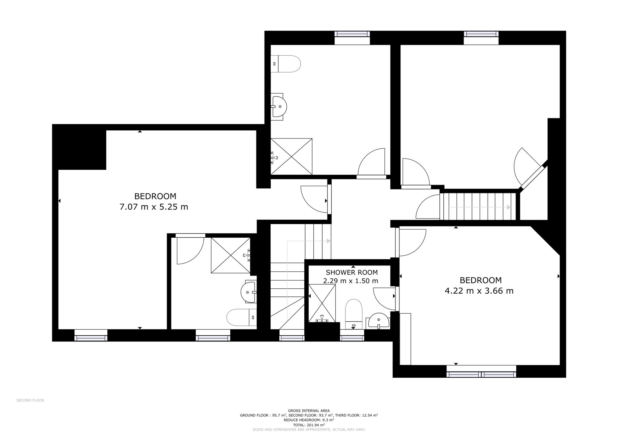145 Charlotte Road, Sheffield floorplan