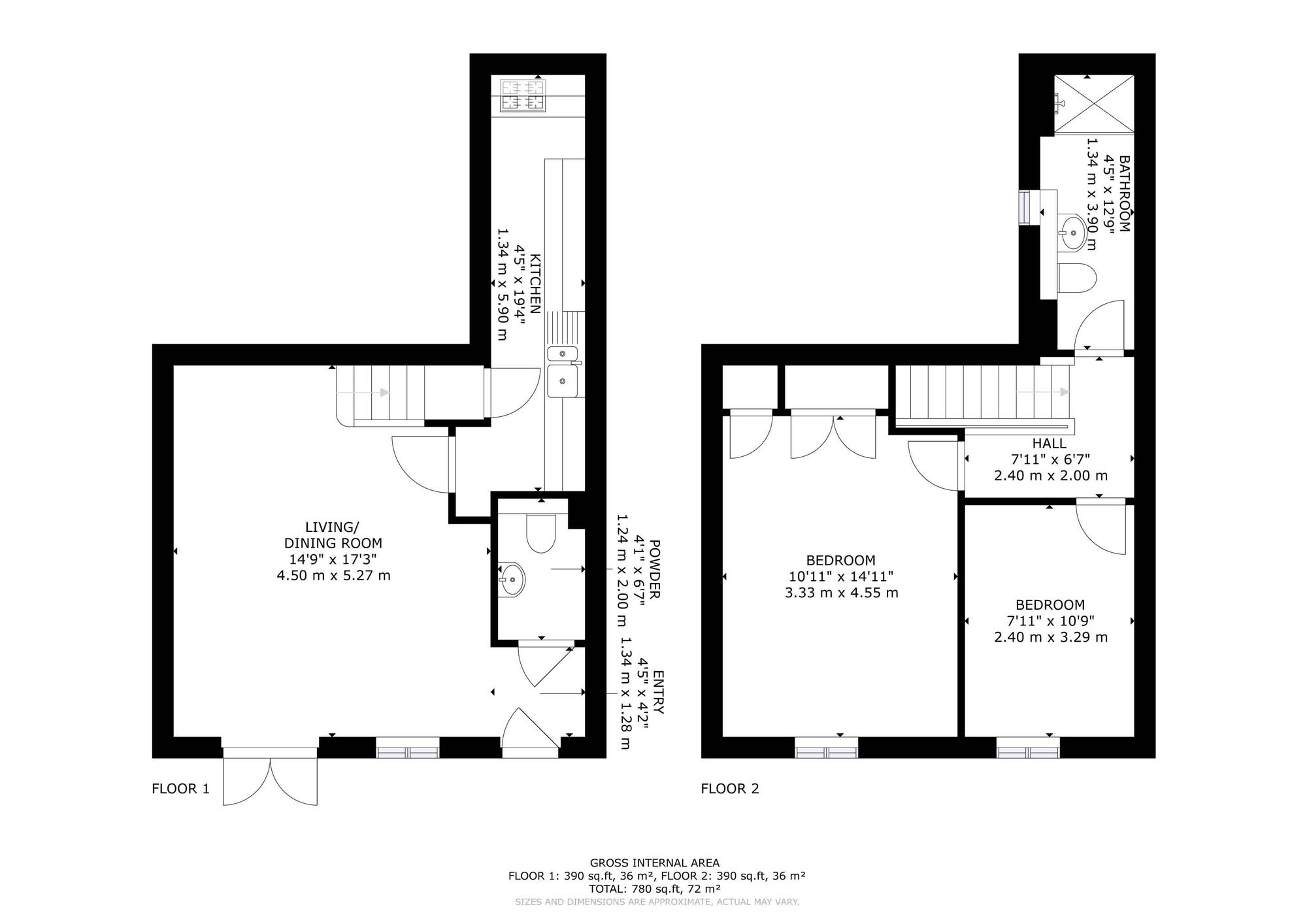 34 Kings Cross Road, Oxford floorplan