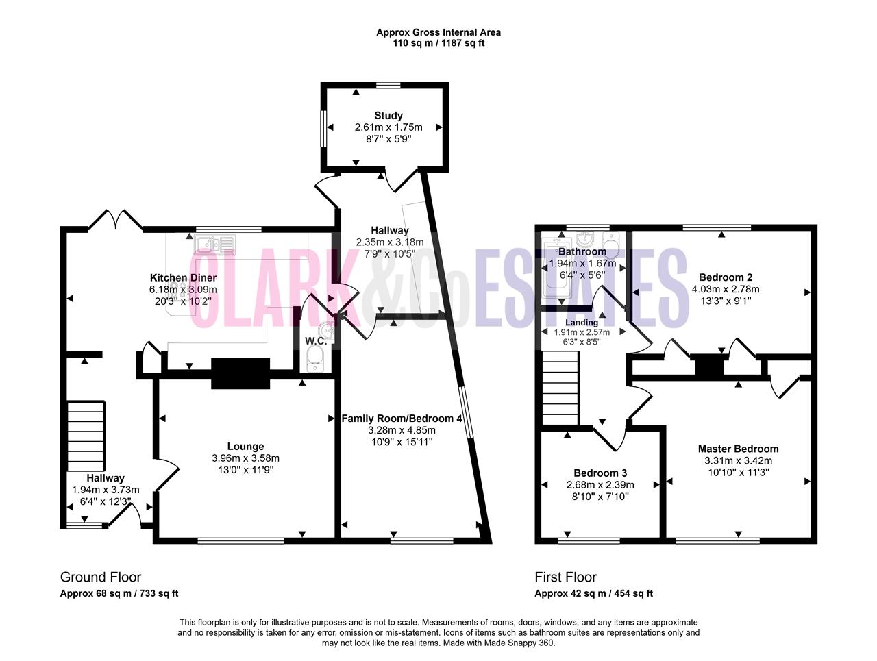 36, Fairfield Road, Alphington floorplan