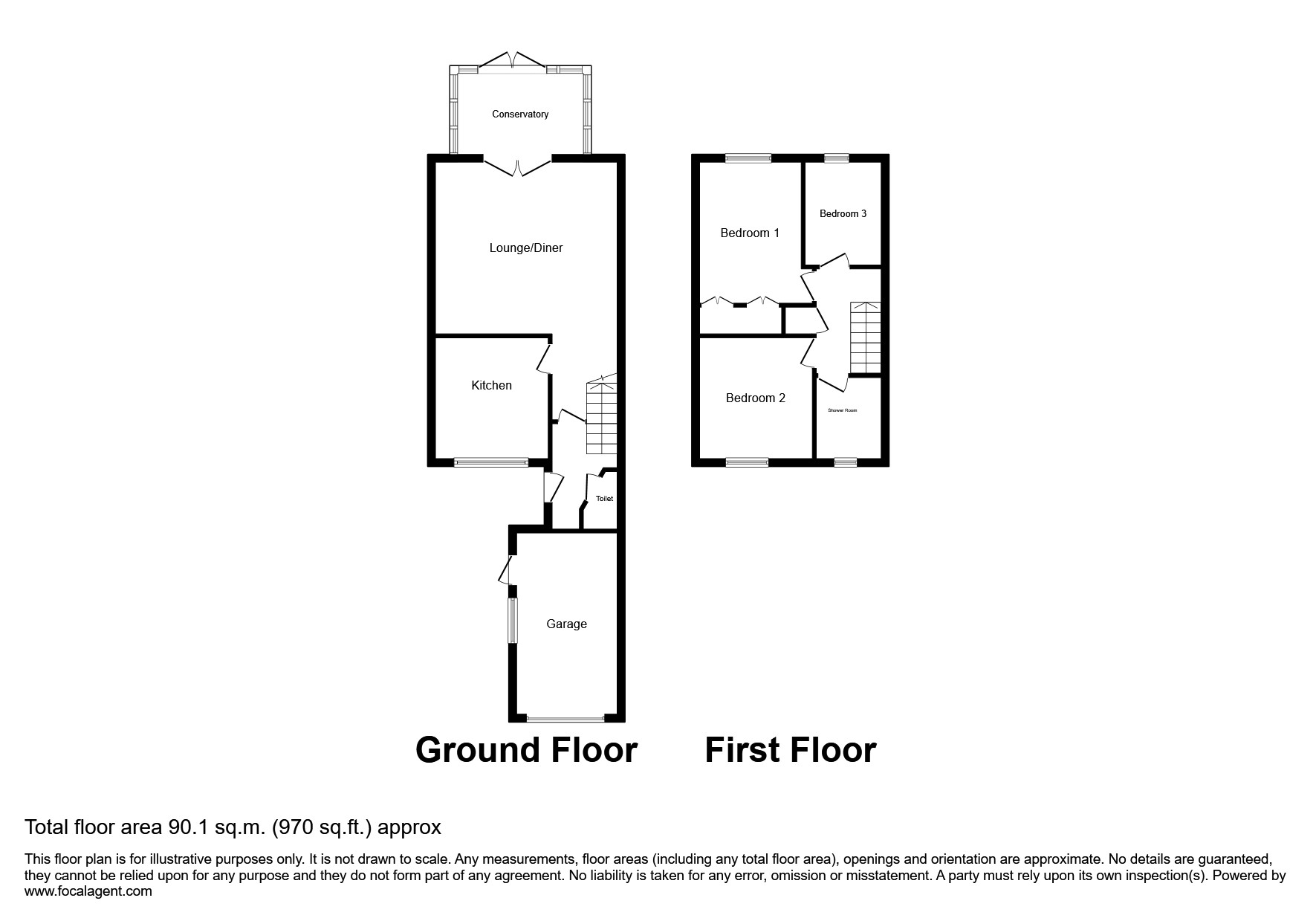 3 Newbury Terrace, Thatcham Park, Yeovil floorplan