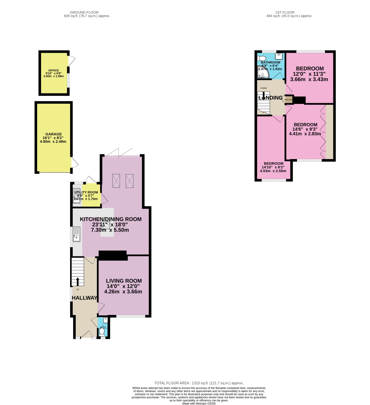 18, Rounds Hill, Kenilworth floorplan