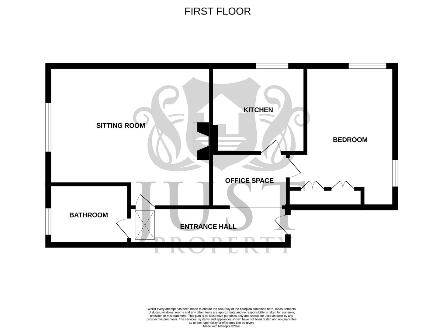 First Floor Flat, 6 Yew Tree House, Wheel Lane, Westfield floorplan