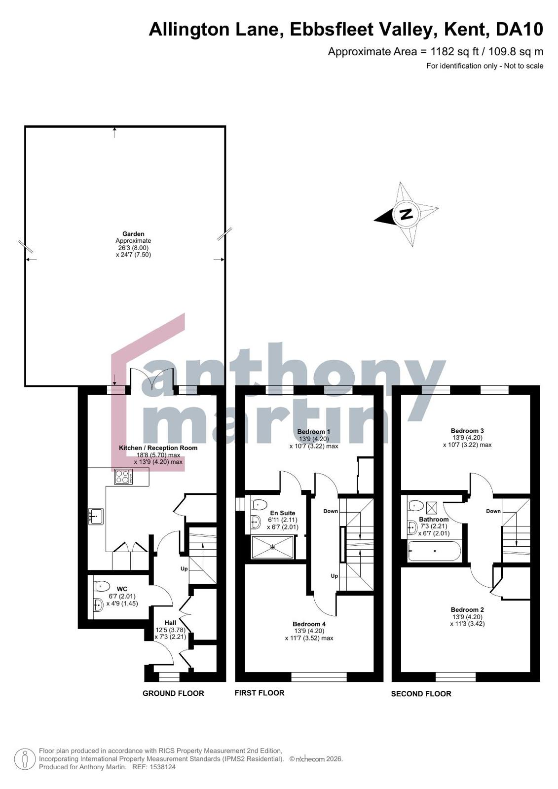 Allington Lane, Kent floorplan
