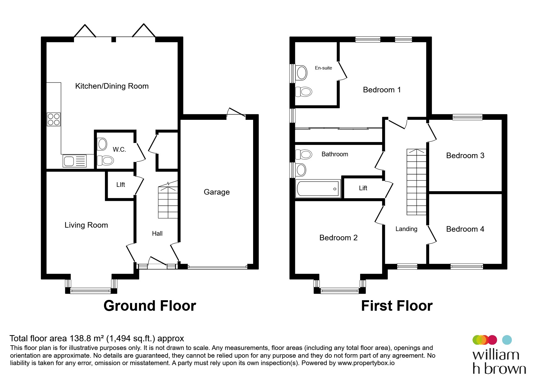 6, Gascoigne Close, Pontefract floorplan