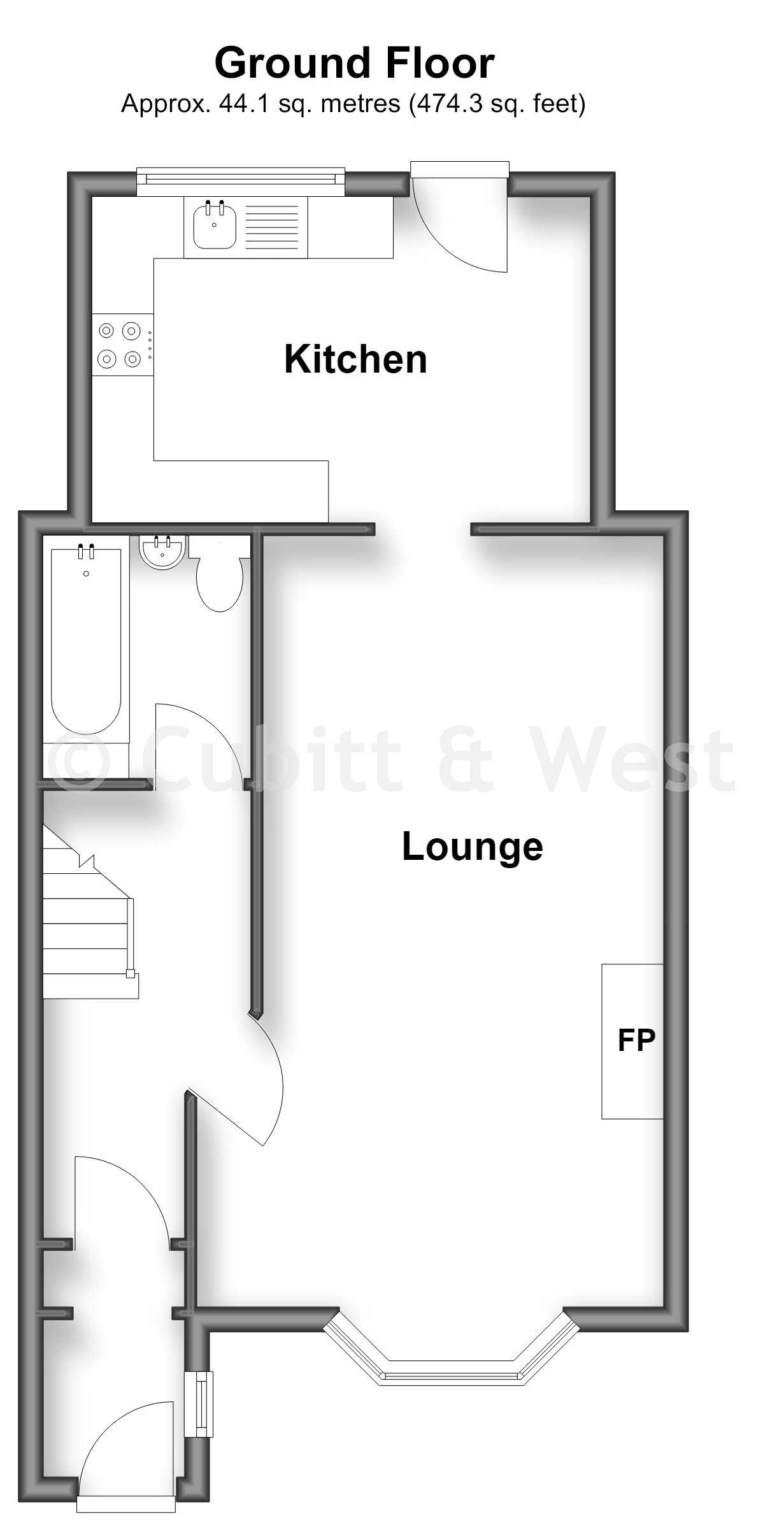 31, Totland Road, Portsmouth floorplan