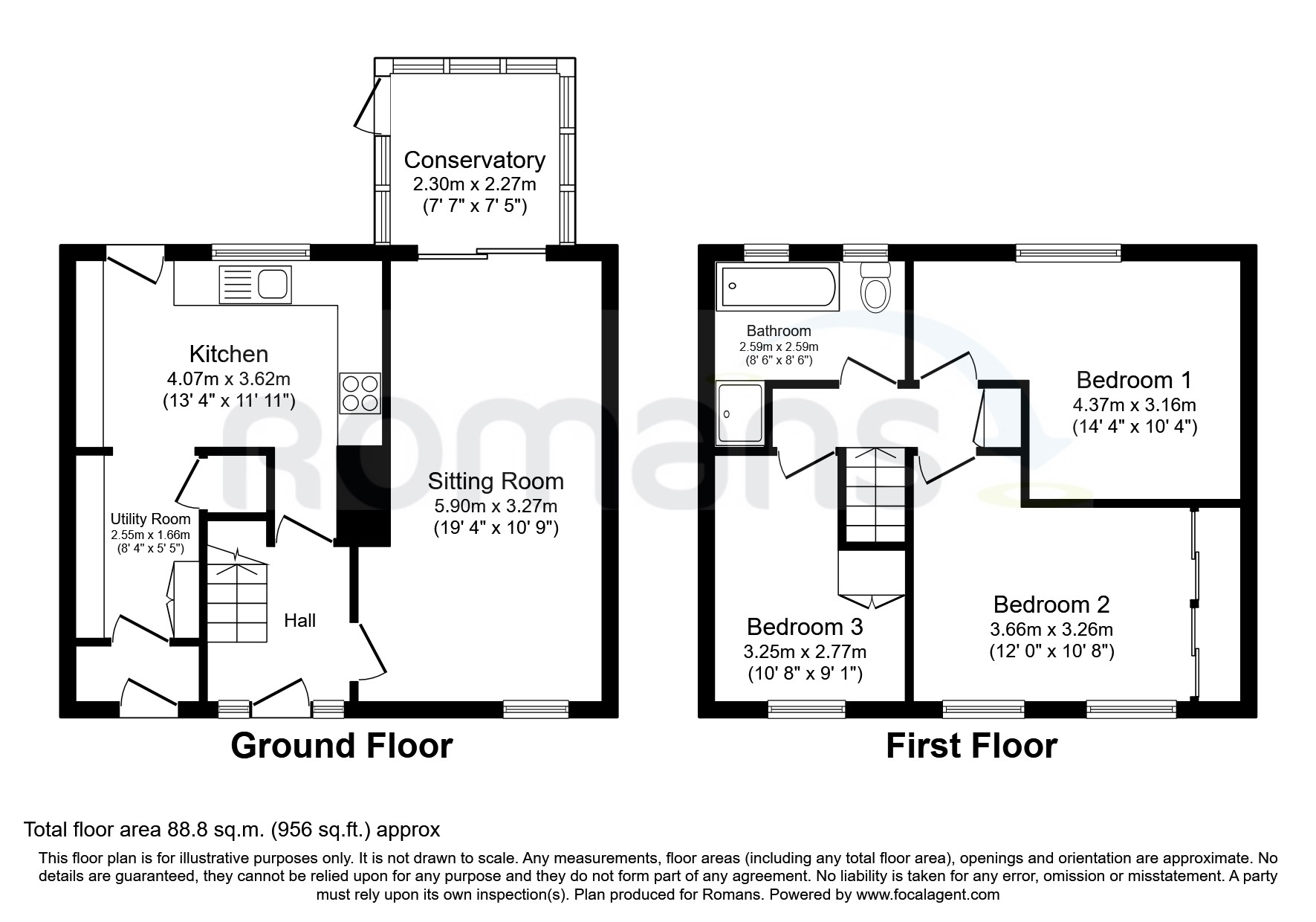 12, Scott Terrace, Bracknell floorplan