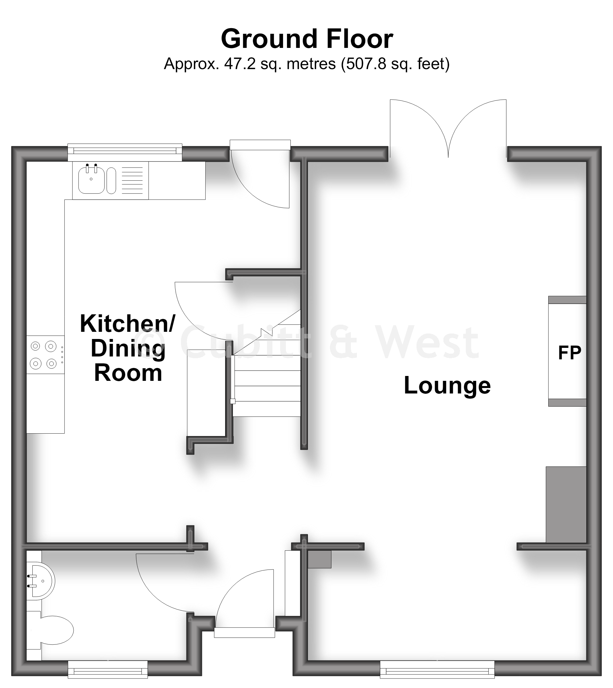 38, Hampers Green, Petworth floorplan