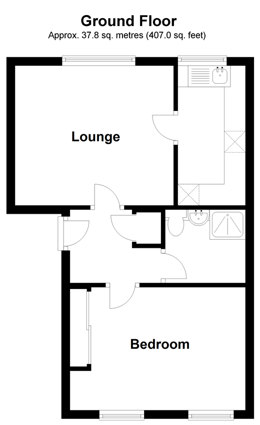 Hazelhurst Crescent, Horsham, West Sussex RH12, 1 bedroom flat for sale