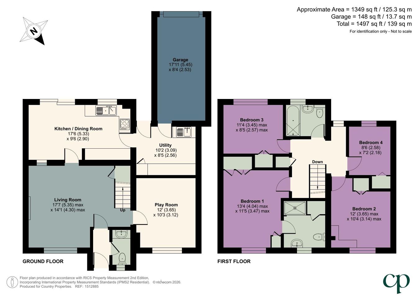 10, Woodcock Walk, Flitwick floorplan