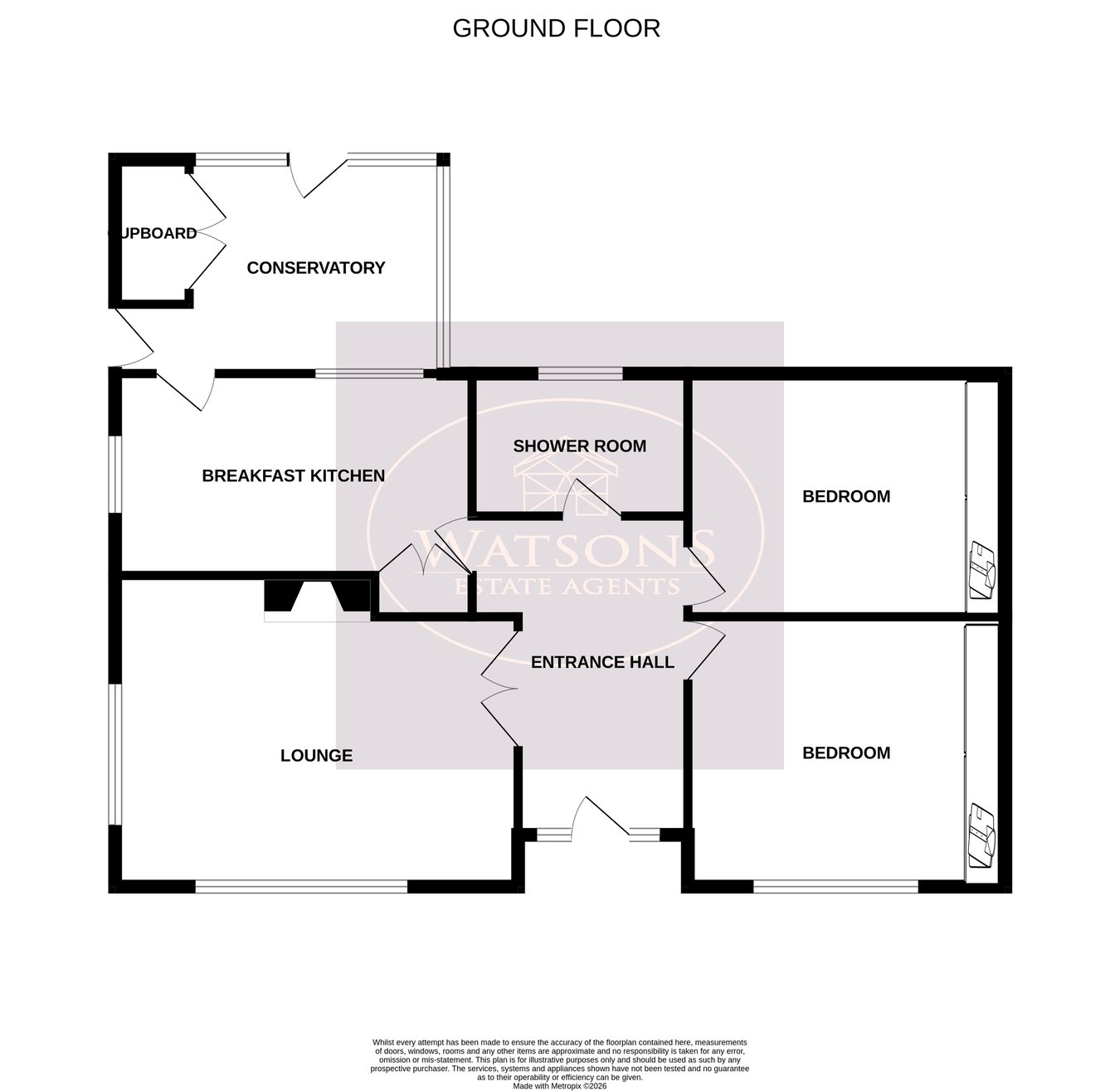 121, Portland Road, Nottingham floorplan