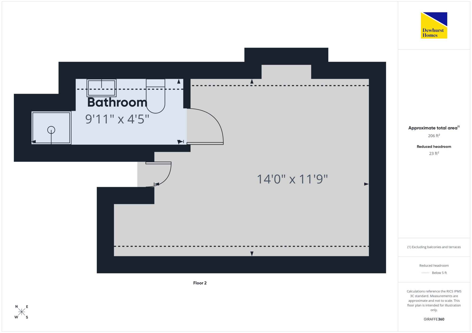 1, Longridge Road, Chipping floorplan