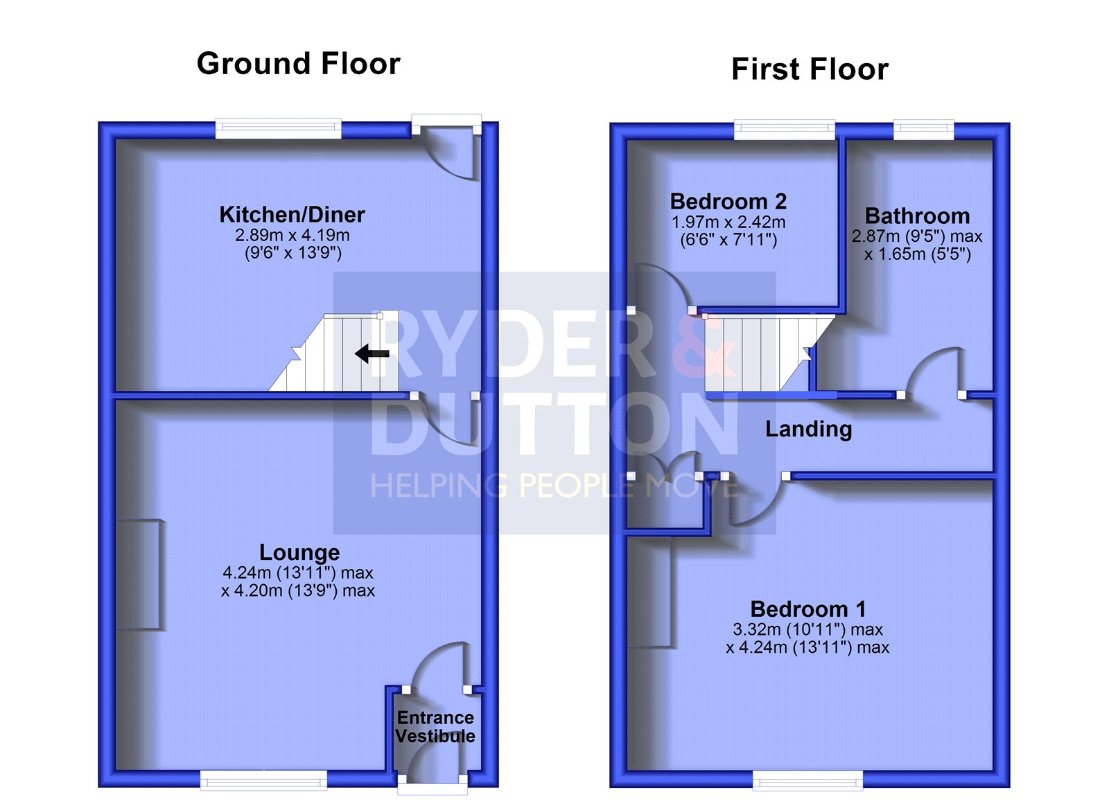 19, Radcliffe Street, Saddleworth floorplan