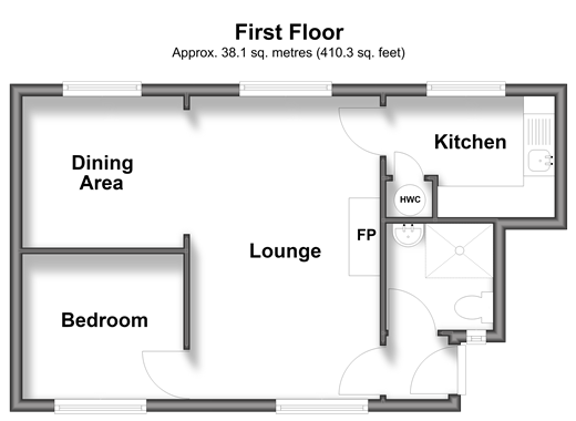 Lamberhurst Green Twydall, Gillingham floorplan