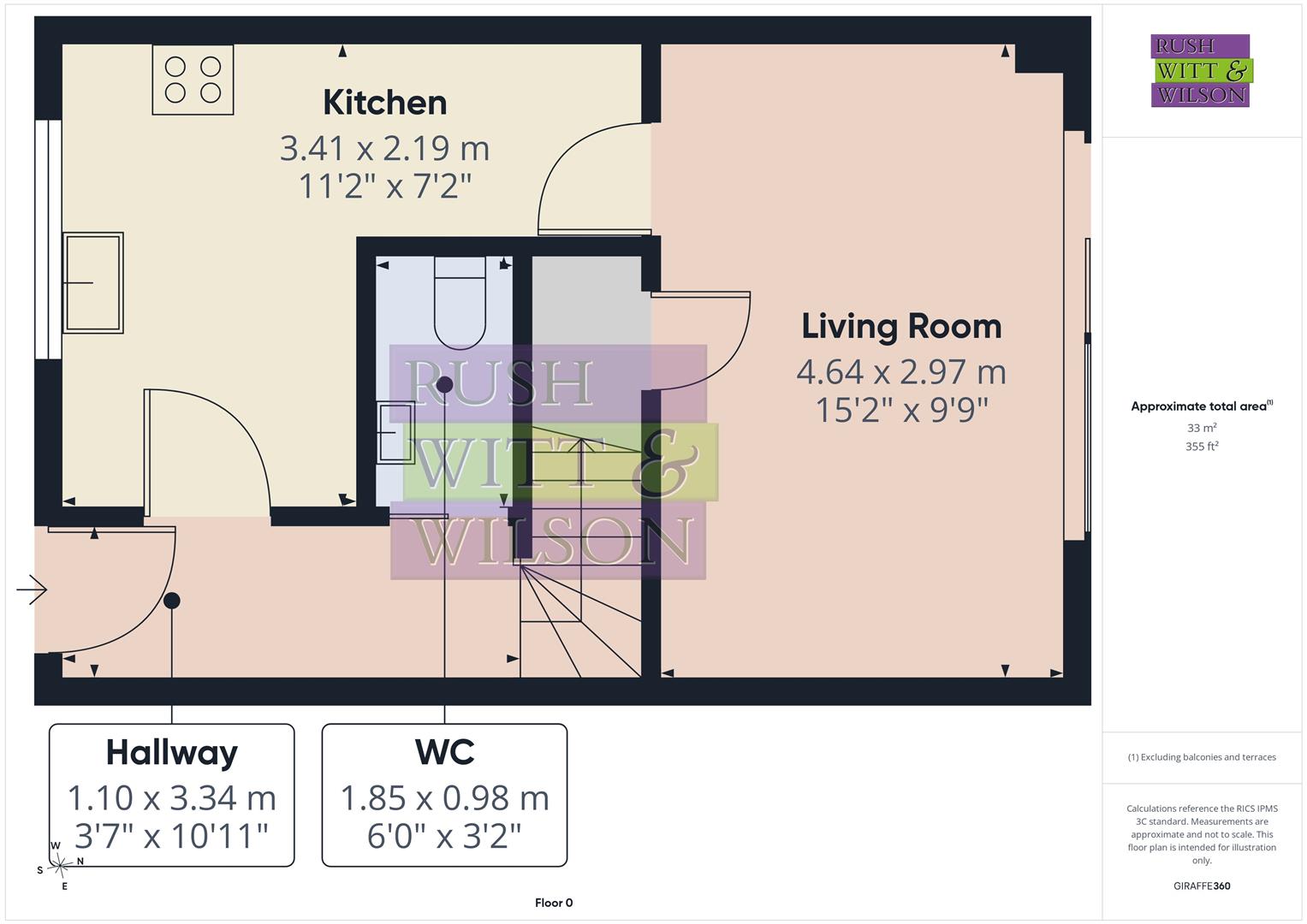 3, Oxley Close, St. Leonards-On-Sea floorplan