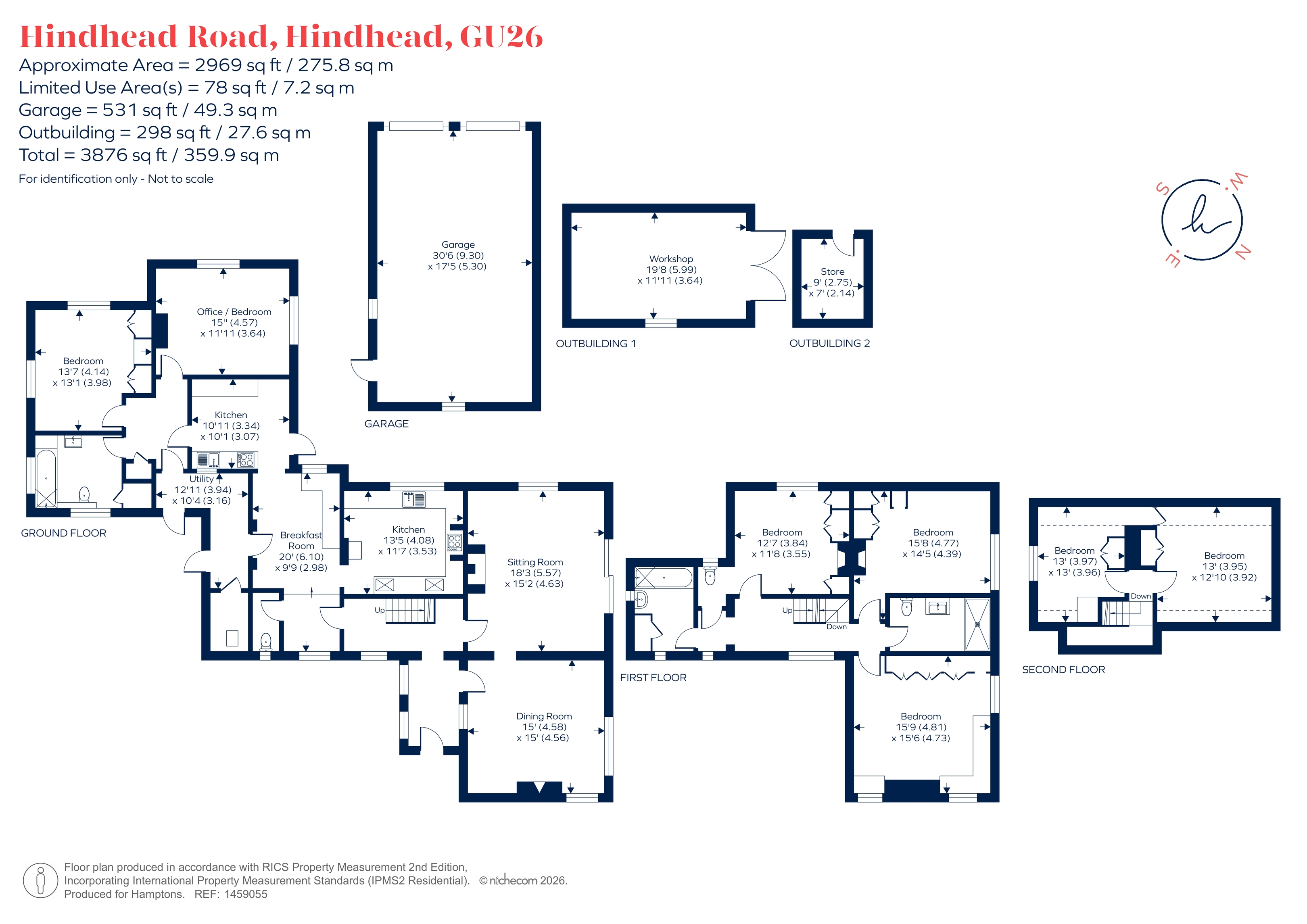 The Shieling, Hindhead Road, Hindhead floorplan