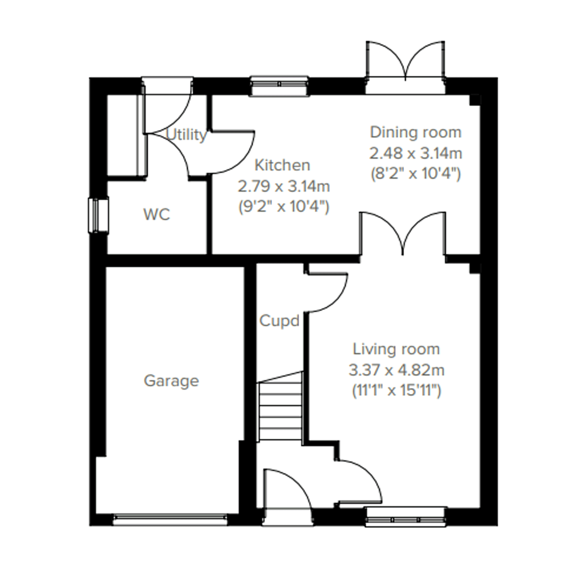 Plot 113, North East Lincolnshire floorplan
