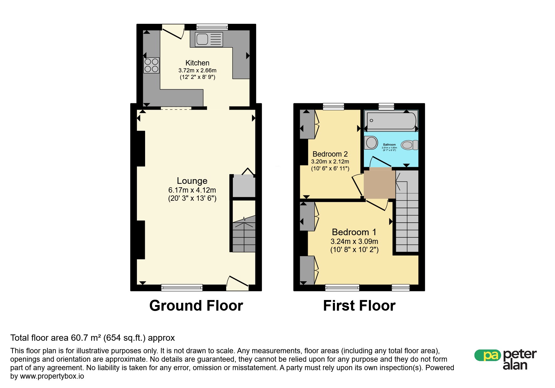 3, Britannia Road, Swansea floorplan